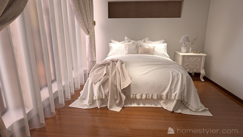 #EmptyRoomContest-bedroom 3d design renderings