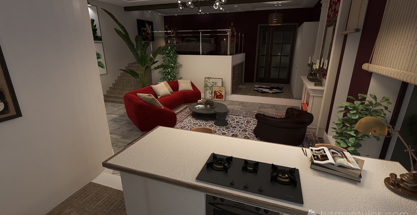 #EmptyRoomContest-Guest self contained space Interior Design Render