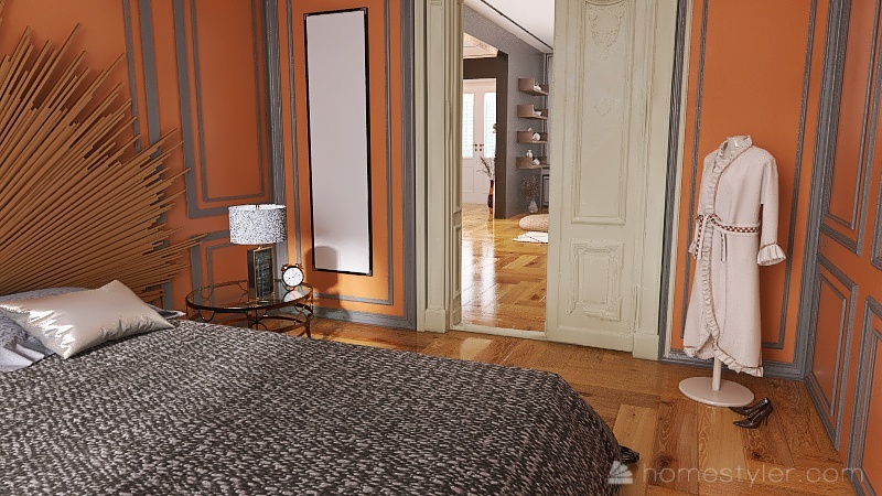 appartement hausmannien 3d design renderings