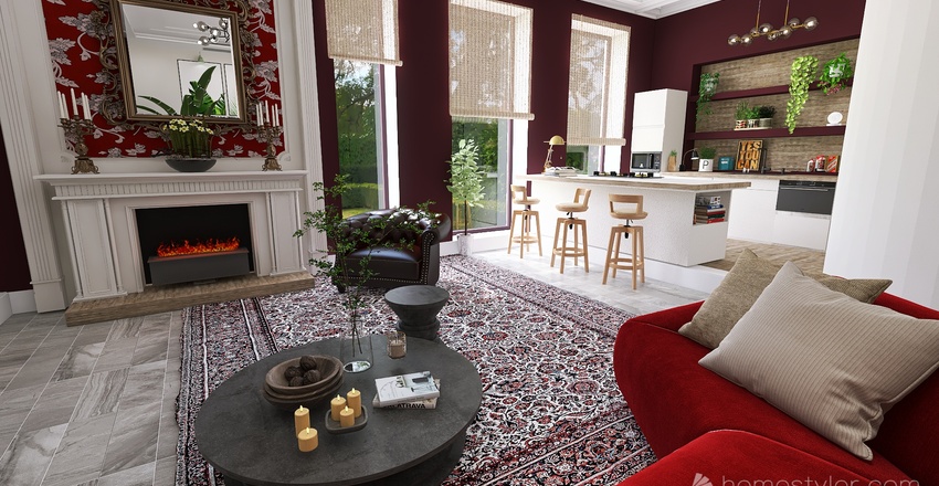 #EmptyRoomContest-Guest self contained space Interior Design Render