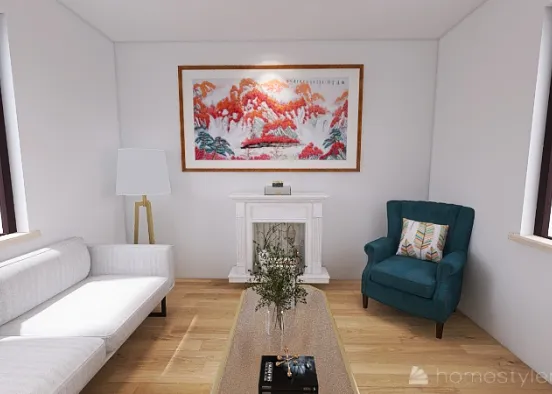 Kate Walsh Living Room Design Rendering
