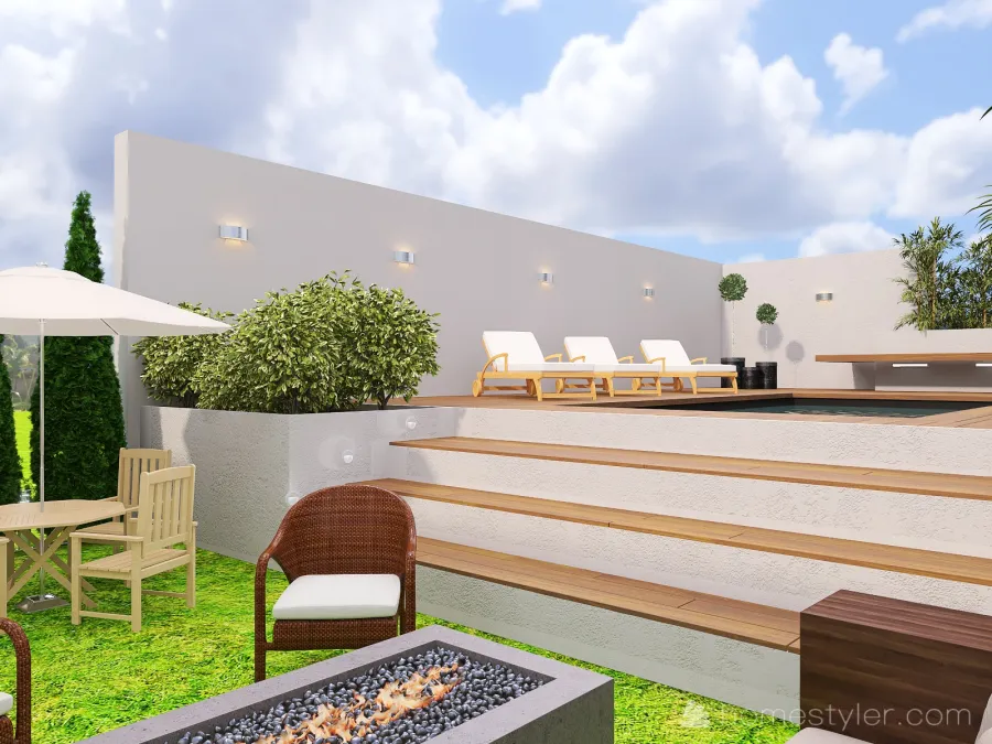Punta Gorda - casa Flia Casella 3d design renderings