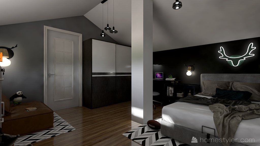 bedroom rares 3d design renderings