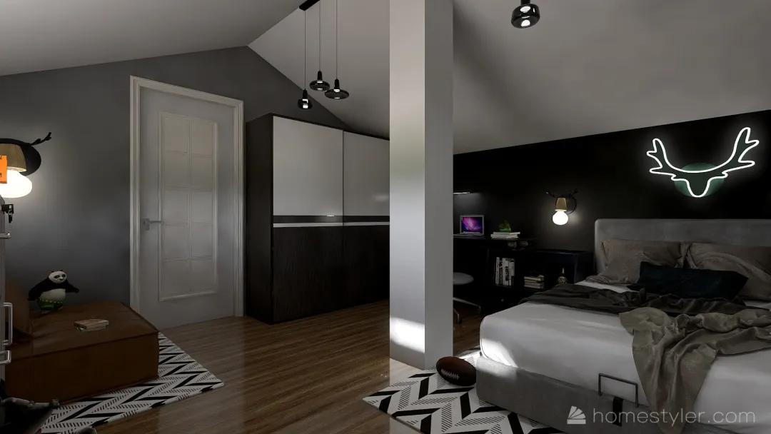 bedroom rares 3d design renderings