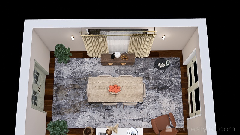 #Modern Boho Dining Room 3d design picture 24.47