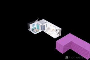 2 x 20ft Storage Container/off-grid home! Design Rendering