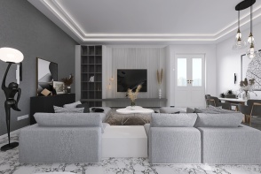 #EmptyRoomContest- Grey House JACCOR Design Rendering