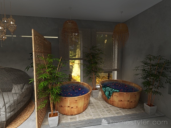 Pool Area 3d design renderings