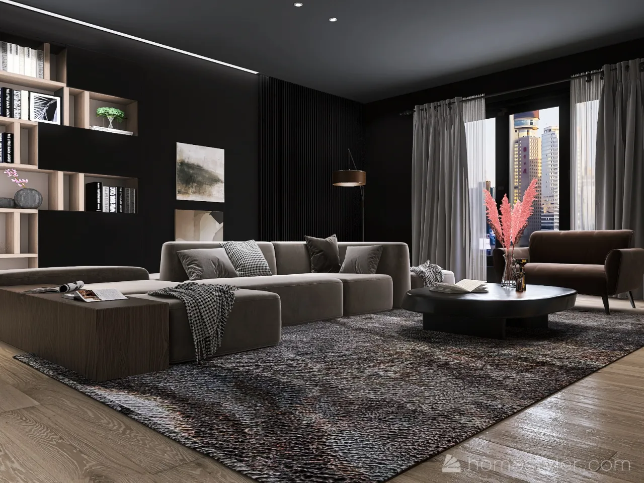 LivingRoom 3d design renderings