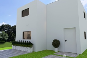 Contemporary house Design Rendering