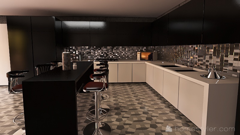 maison moderne 3d design renderings