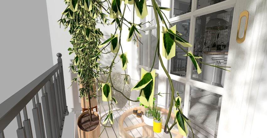 apartment in Sweden 3d design renderings