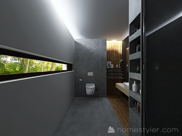 batroom upstairs v3 3d design renderings