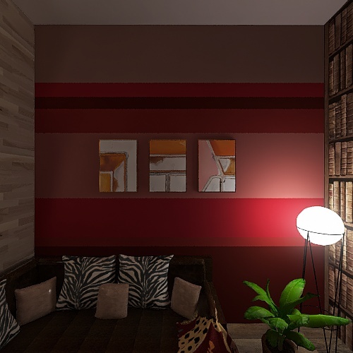 #EmptyRoomContest-colorful, playful and no rules 3d design renderings