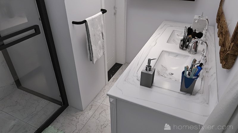 My Dream Bathroom 3d design renderings