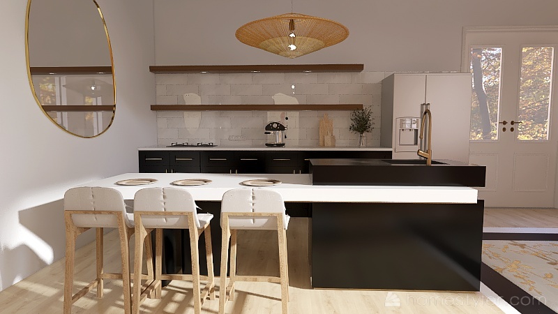 #EmptyRoomContest- Peaceful Loft Interior Design Render