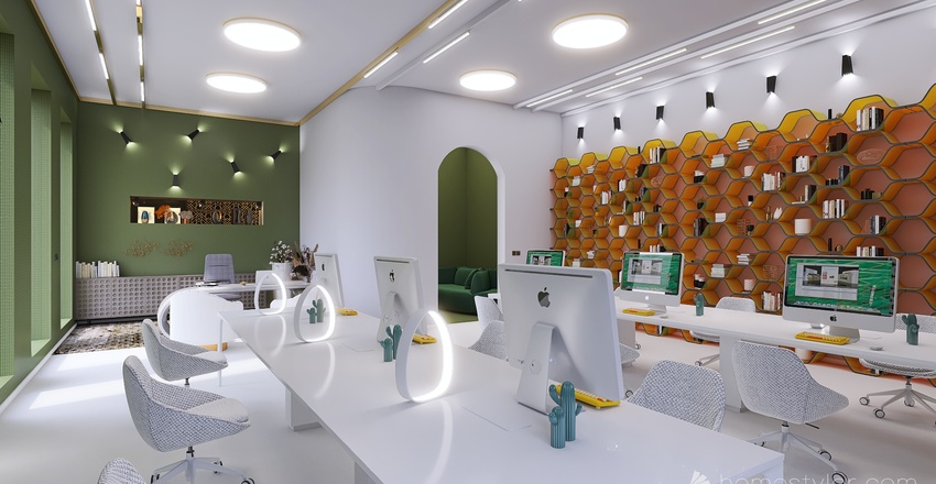 #EmptyRoomContest-The Office Interior Design Render