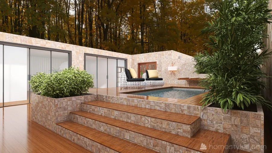 #Residêncial Casa da mata 3d design renderings