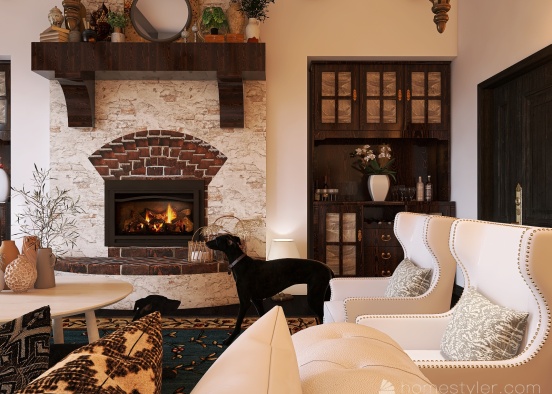 #AmericanRoomContest-Livingroom Design Rendering