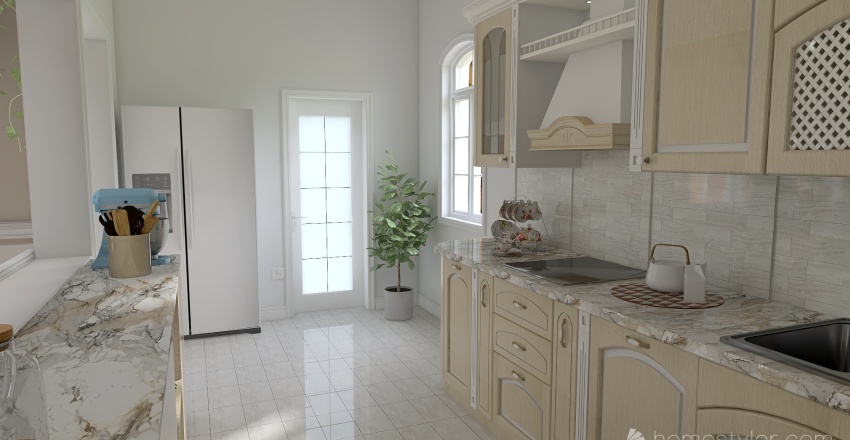 #AmericanRoomContest-English Cottage 3d design renderings