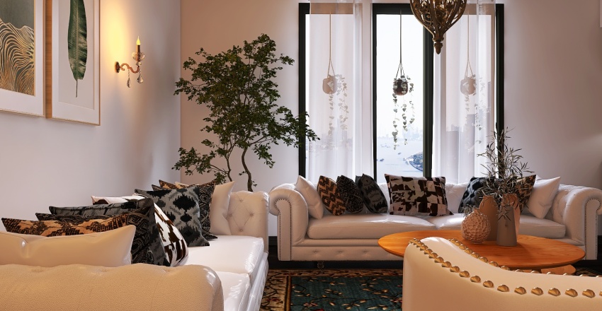 #AmericanRoomContest-Livingroom 3d design renderings