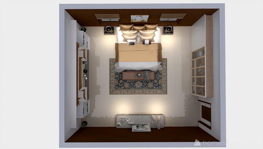 #AmericanRoomContest- Dream Luxury Bedroom 3d design picture 45.18