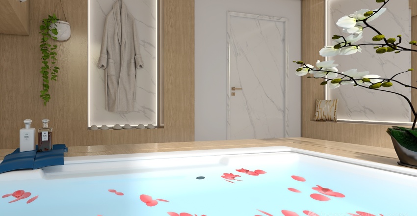 #AmericanRoomContest_A day at the spa... 3d design renderings