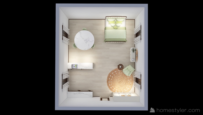 #AmericanRoomContest_Green Earth 3d design picture 45.18