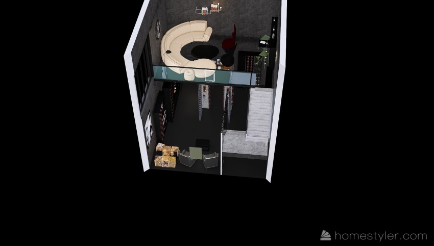 #AmericanStyleRoom - wine loft 3d design picture 45.18
