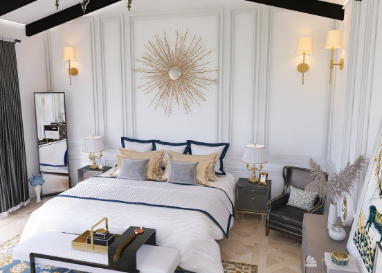 #AmericanRoomContest The Bedroom Design Rendering
