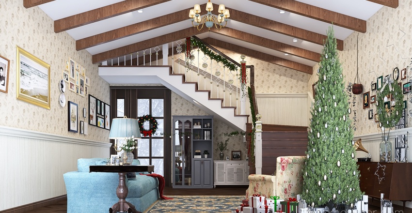 Living Room 3d design renderings