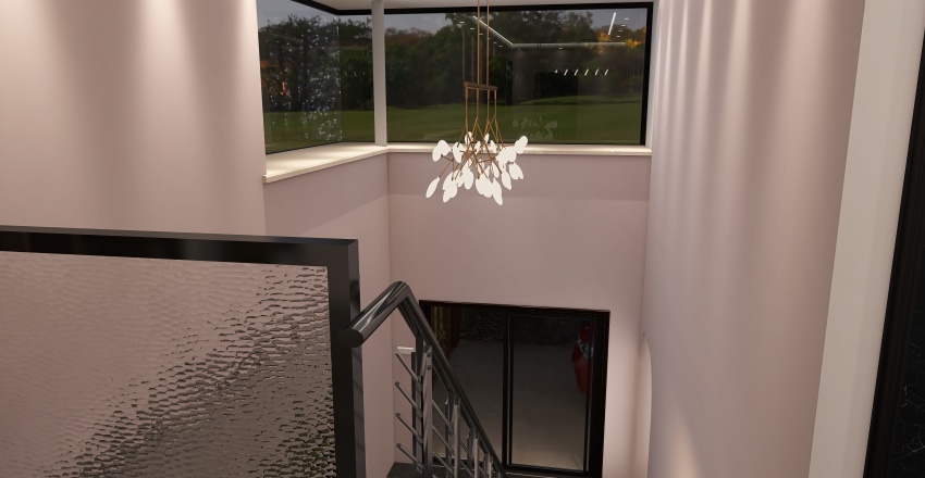 Small Office With Hallway 3d design renderings