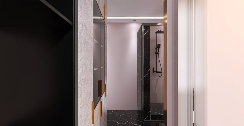 Closet And Bathroom3 3d design renderings