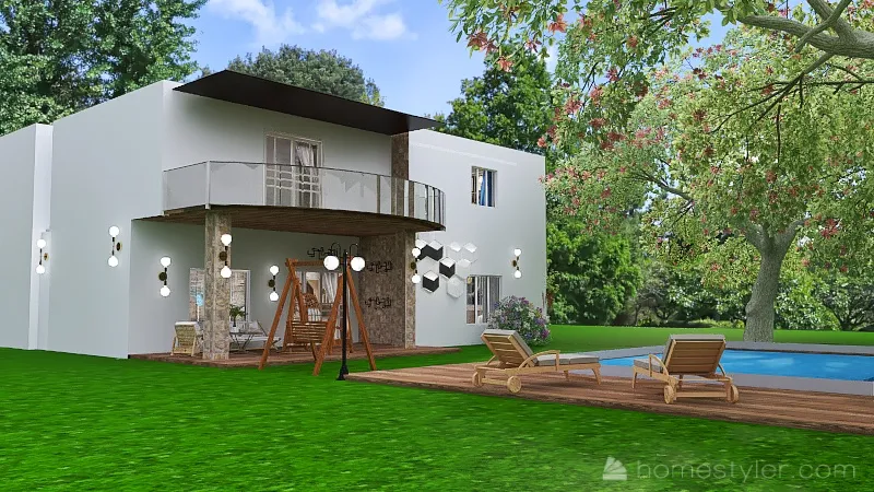 Byung's House 3d design renderings
