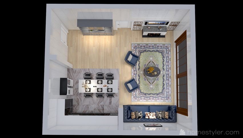 #AmericanRoomContest- Kwaik House 3d design picture 45.18