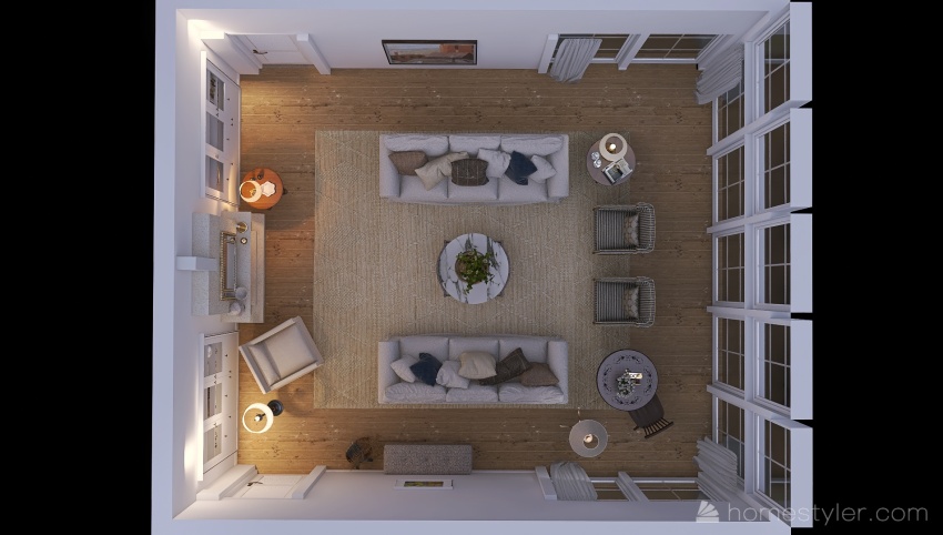 #AmericanRoomContest Living Room 3d design picture 45.18