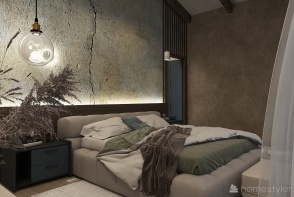 #AmericanRoomContest Luxurious Master Bedroom Design Rendering