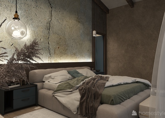 #AmericanRoomContest Luxurious Master Bedroom Design Rendering