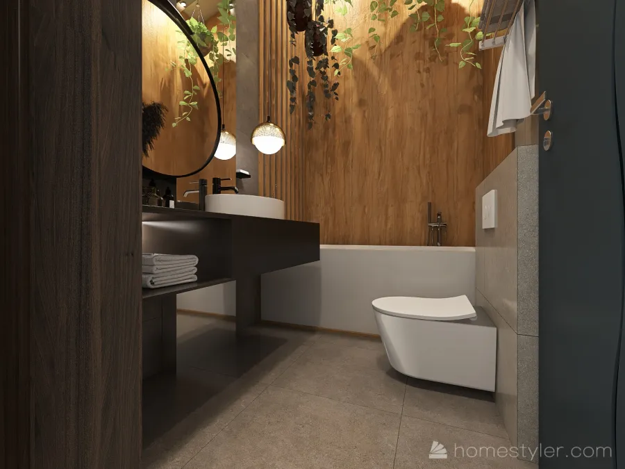 Grey Master Bedroom 3d design renderings
