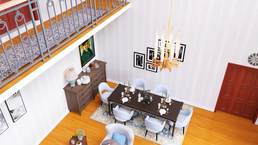 #AmericanRoomContest-young family 3d design renderings