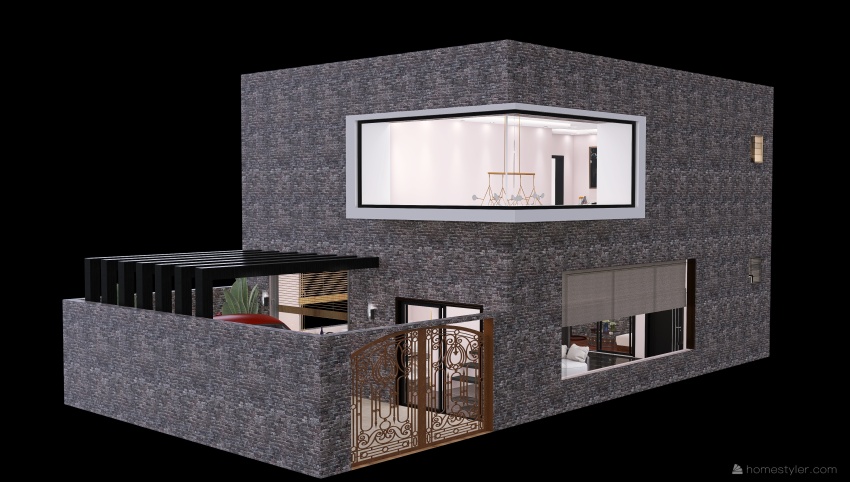 Small house. 3d design picture 212.67