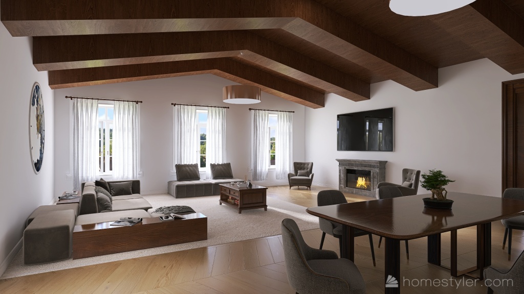 casa montaña 3d design renderings