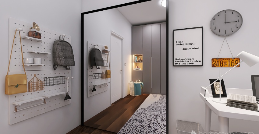 Dorm Rooms 3d design renderings