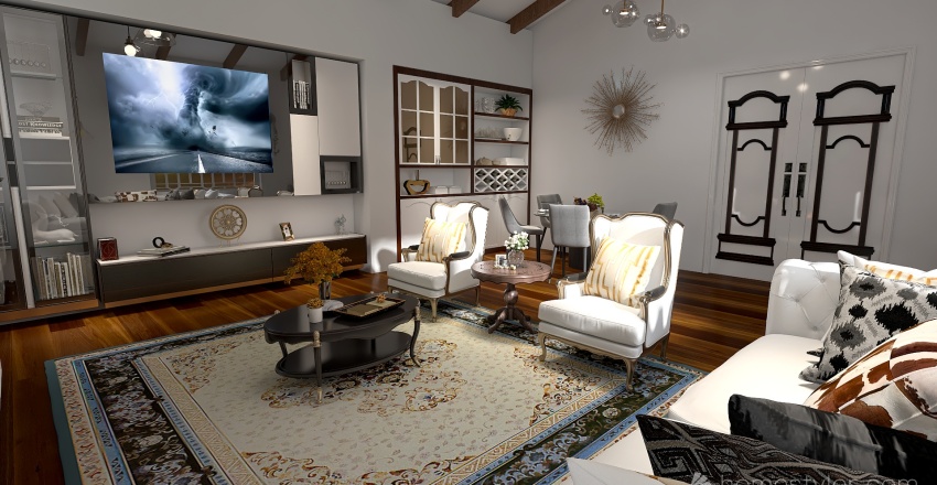#AmericanRoomContest- Gardelia Home 3d design renderings