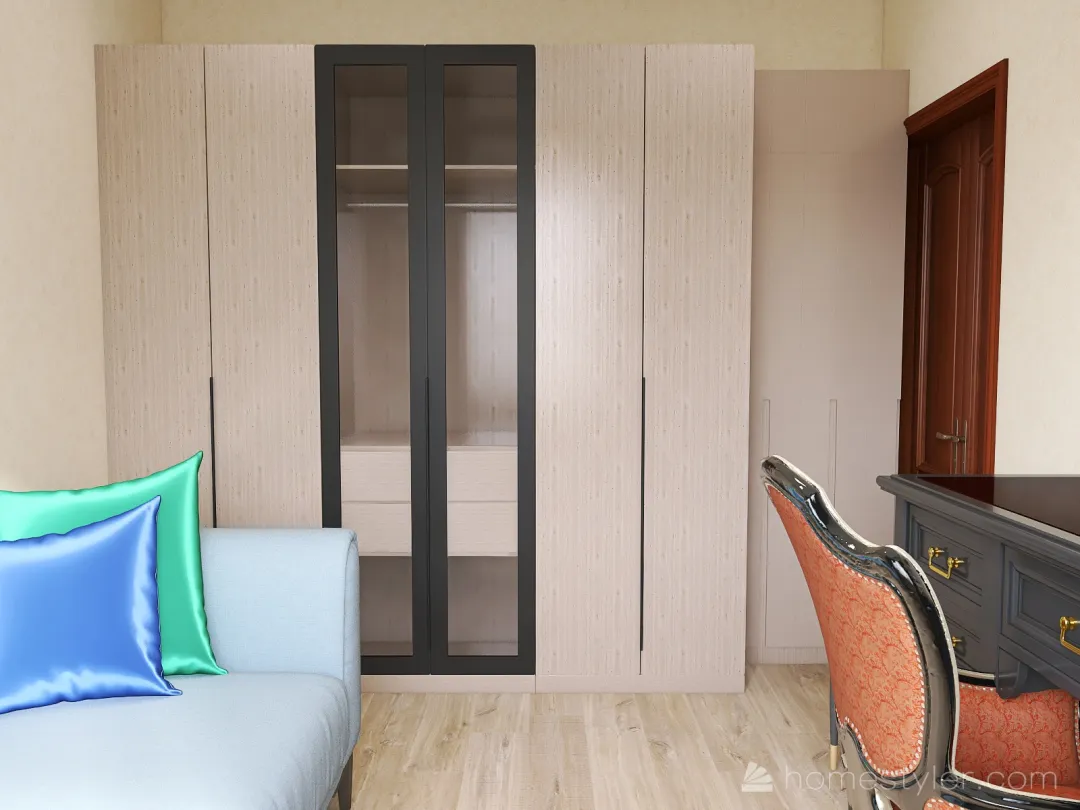 Исходные размеры спальни 3d design renderings