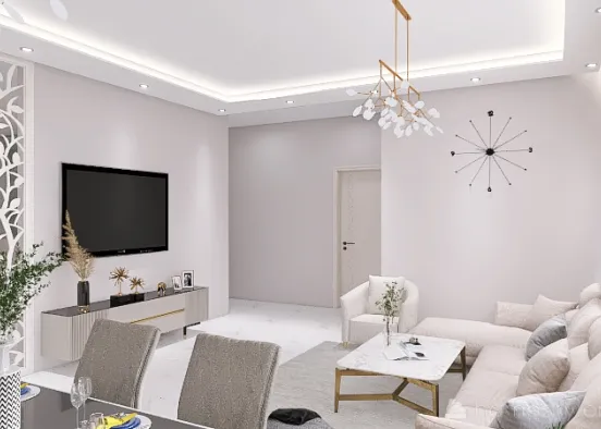 Mr. Sultan - Livingroom - Option 02 Design Rendering