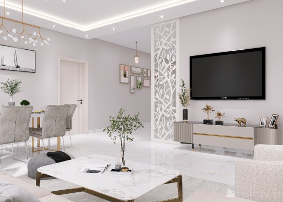 Mr. Sultan - Livingroom Design Rendering