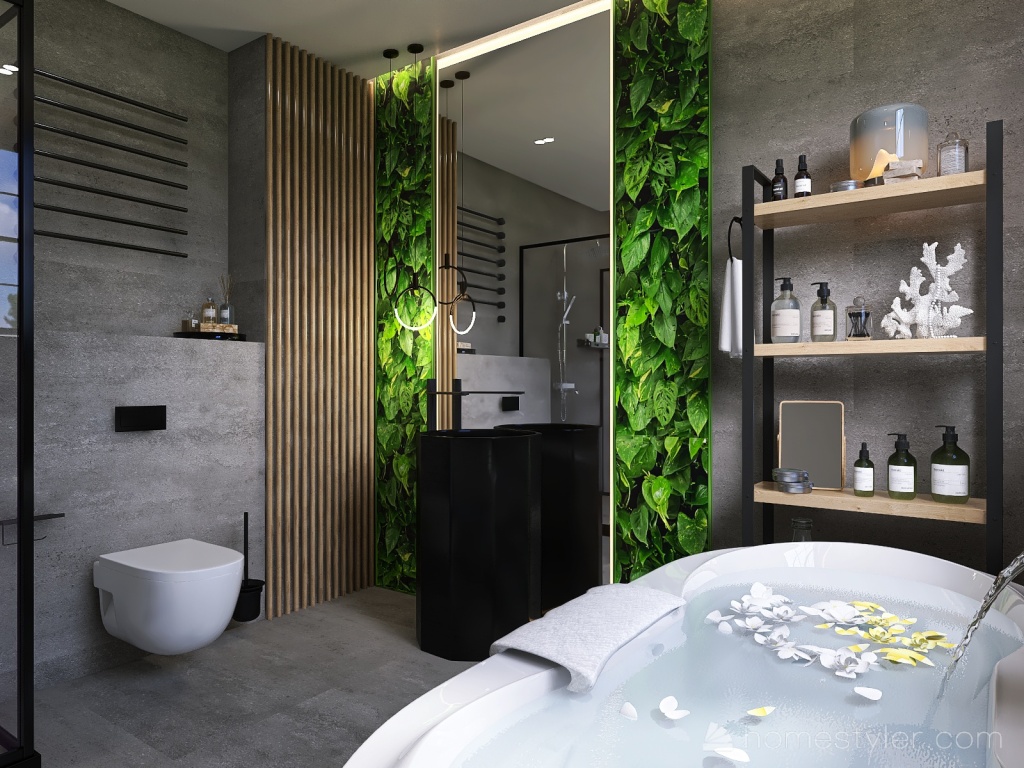interior design bathroom3 3d design renderings