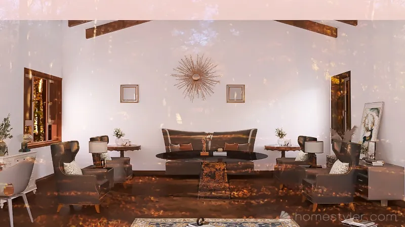 #AmericanRoomContest- living room nice-Demo Room 3d design renderings