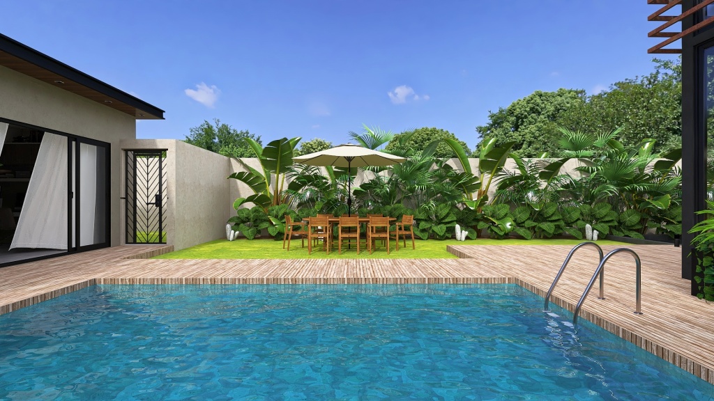 Modern Casa Moderna - Tropical, Luxury Modern Contemporary House 3d design renderings